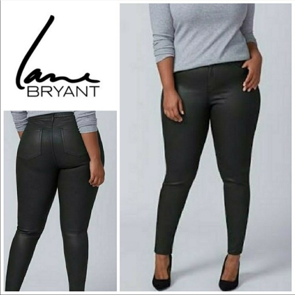 lane bryant black skinny jeans